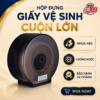 Hộp Đựng Giấy Vệ Sinh Cuộn Lớn Nhựa ABS Chống Nước Bảo Hành 24 Tháng