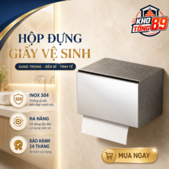 Hộp Đựng Giấy Vệ Sinh HG-V Inox 304 Chống Gỉ