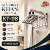 Giá Treo Khăn Nhà Tắm KT-06 Kho Tổng 89 Inox 304 Gắn Tường Chắc Chắn