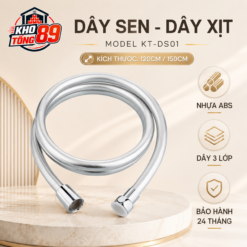 Dây Vòi Xịt Vệ Sinh 3 Lớp Nhựa ABS Chống Gập Bảo Hành 24 Tháng
