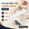 Vòi Xịt Bồn Cầu Thông Minh VX-01 Nhựa ABS Cao Cấp 2 Chức Năng