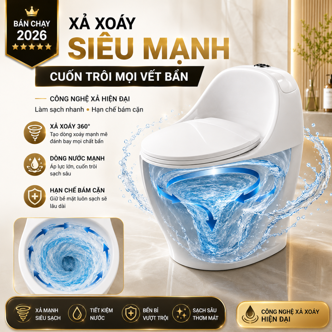 BON-CAU-TRUNG-852 (2) Bồn Cầu Trứng 852 Men Nano Cao Cấp Xả Kép 3L/6L Nắp Đóng Êm Tiết Kiệm Nước