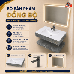 Bàn Đá Liền Chậu NK-01