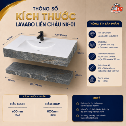 Bàn Đá Liền Chậu NK-01
