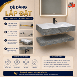 Bàn Đá Liền Chậu NK-01