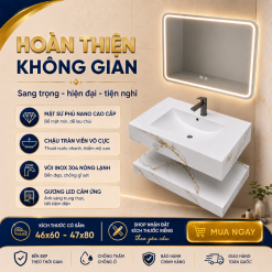 Bàn Đá Liền Chậu NK-02