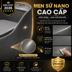 Bồn Cầu Trứng KT-533 Men Nano Cao Cấp Xả Xoáy 3L/6L Nắp Êm Tiết Kiệm Nước