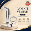 Vòi Xịt Vệ Sinh VX-01 Nhựa ABS Dây 3 Lớp Kèm Giá Treo Bảo Hành 24 Tháng